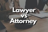 Is an attorney and a lawyer the same thing